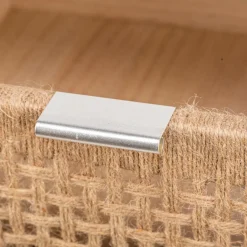 Nordlys Commode Chiffonnier Scandinave en Bois 3 Tiroirs Bois Marron Outlet