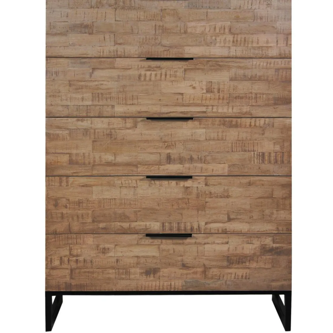 3S. x Home Commode Chêne Clair avec 5 tiroirs FEELY Online