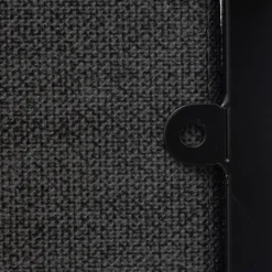 3S. x Home Commode de rangement 3 tiroirs en bois gris foncé Discount