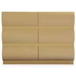 3S. x Home Commode design 6 tiroirs arrondis Mezade Beige Discount