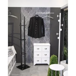 3S. x Home commode en bois massif 6 tiroirs Online