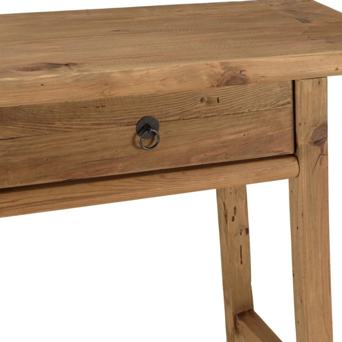 Macabane Console 2 tiroirs bois pin recyclé SANDY Hot