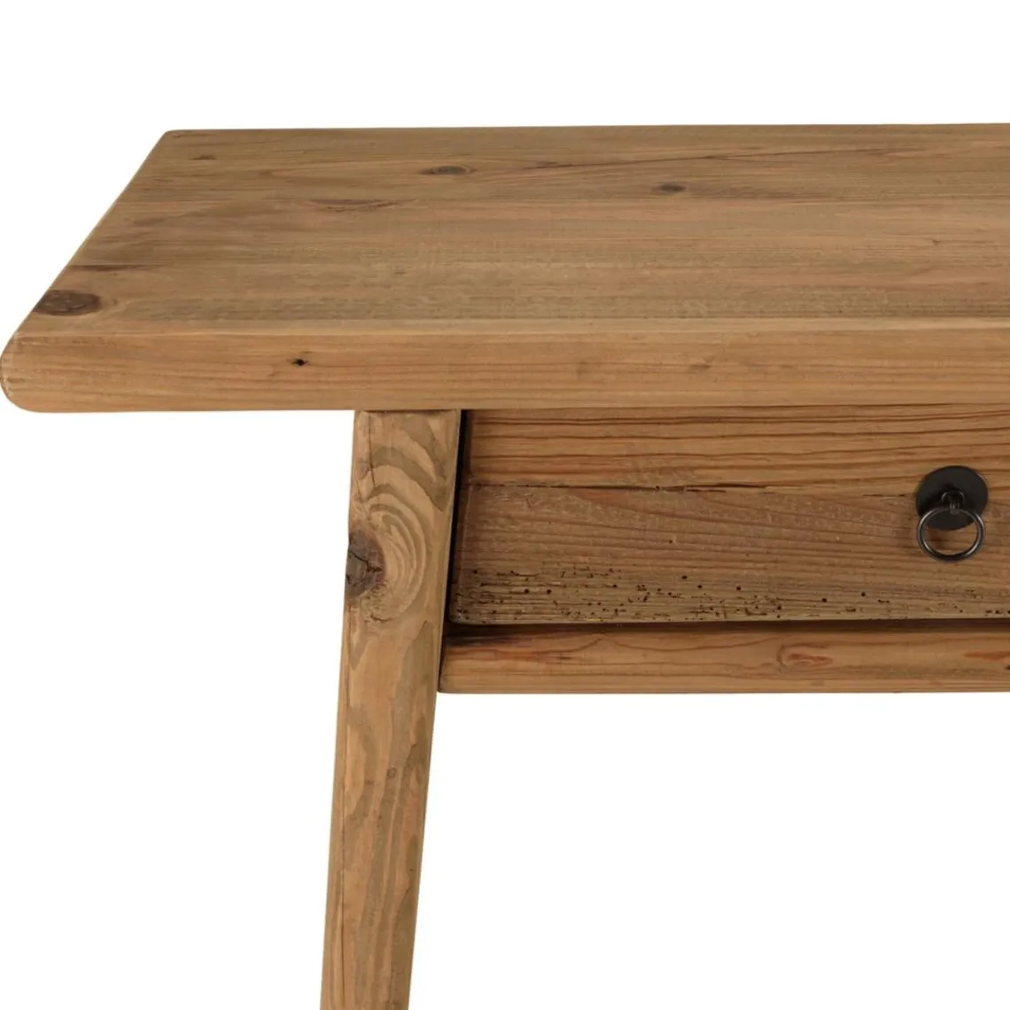 Macabane Console 2 tiroirs bois pin recyclé SANDY Hot