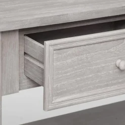 3S. x Home Console 2 Tiroirs Charme NAT Grand Modèle Beige