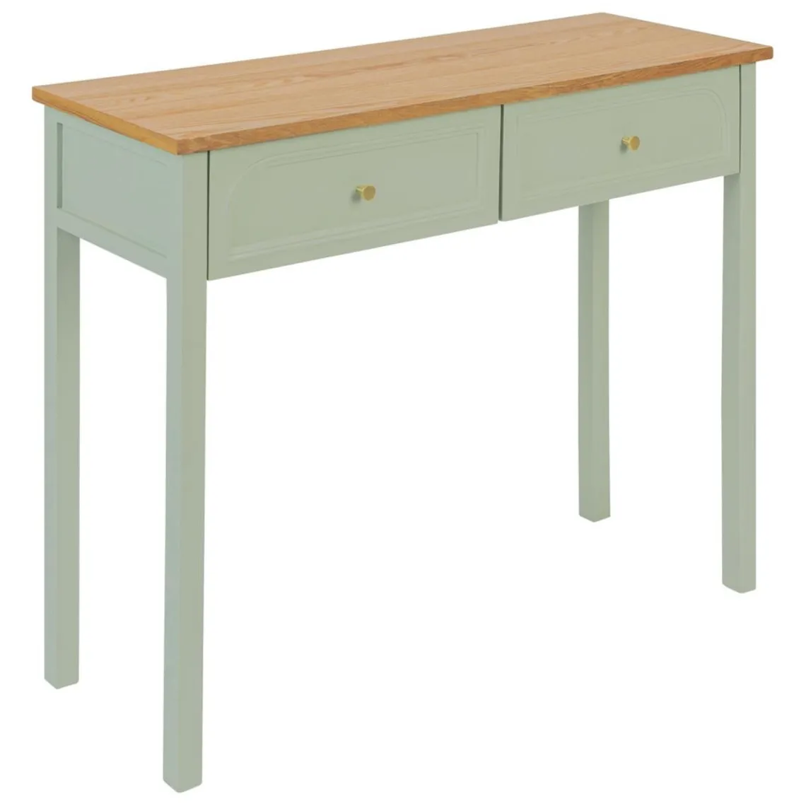 3S. x Home Console 2 tiroirs Mohea Vert céladon Online