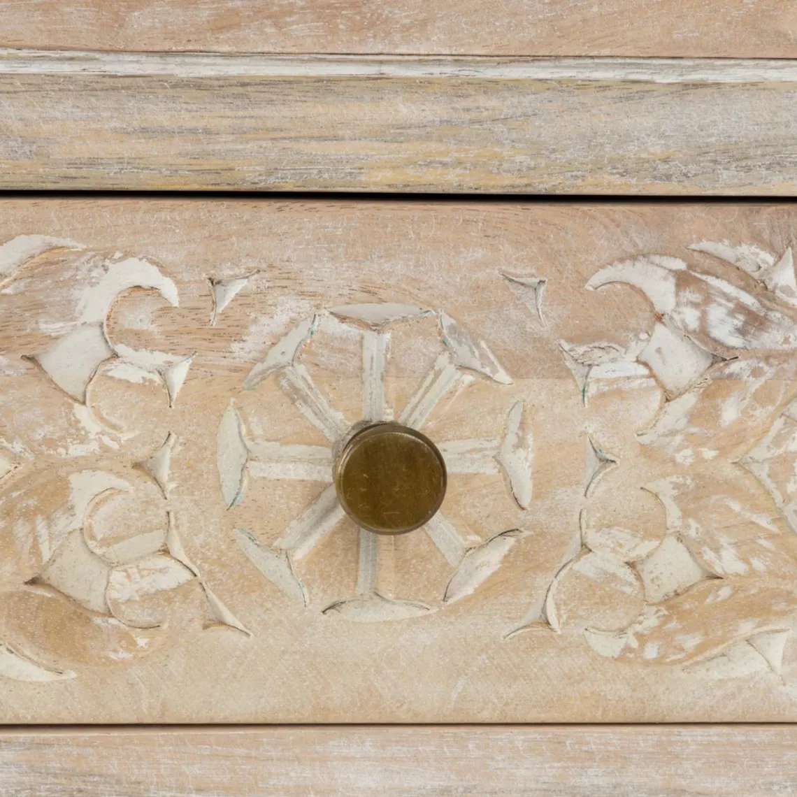 3S. x Home Console 2 tiroirs Shirel manguier Best