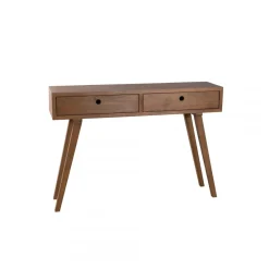 Macabane Console 2 tiroirs style scandinave - Cannelle New