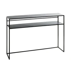 3S. x Home Console acier laqué noir Sale