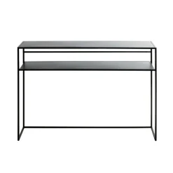 3S. x Home Console acier laqué noir Sale