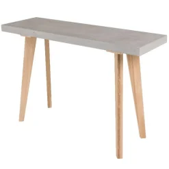 Zago Console bois et effet beton Discount
