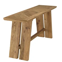 Macabane Console bois Pin recyclé Discount