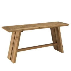 Macabane Console bois Pin recyclé Discount