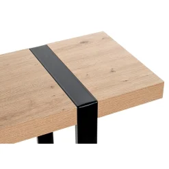 3S. x Home Console deux niveaux bois et métal