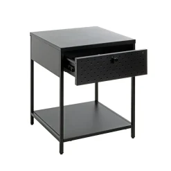 3S. x Home Console en métal avec tablette et tiroir Outlet