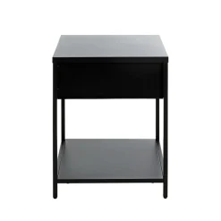 3S. x Home Console en métal avec tablette et tiroir Outlet