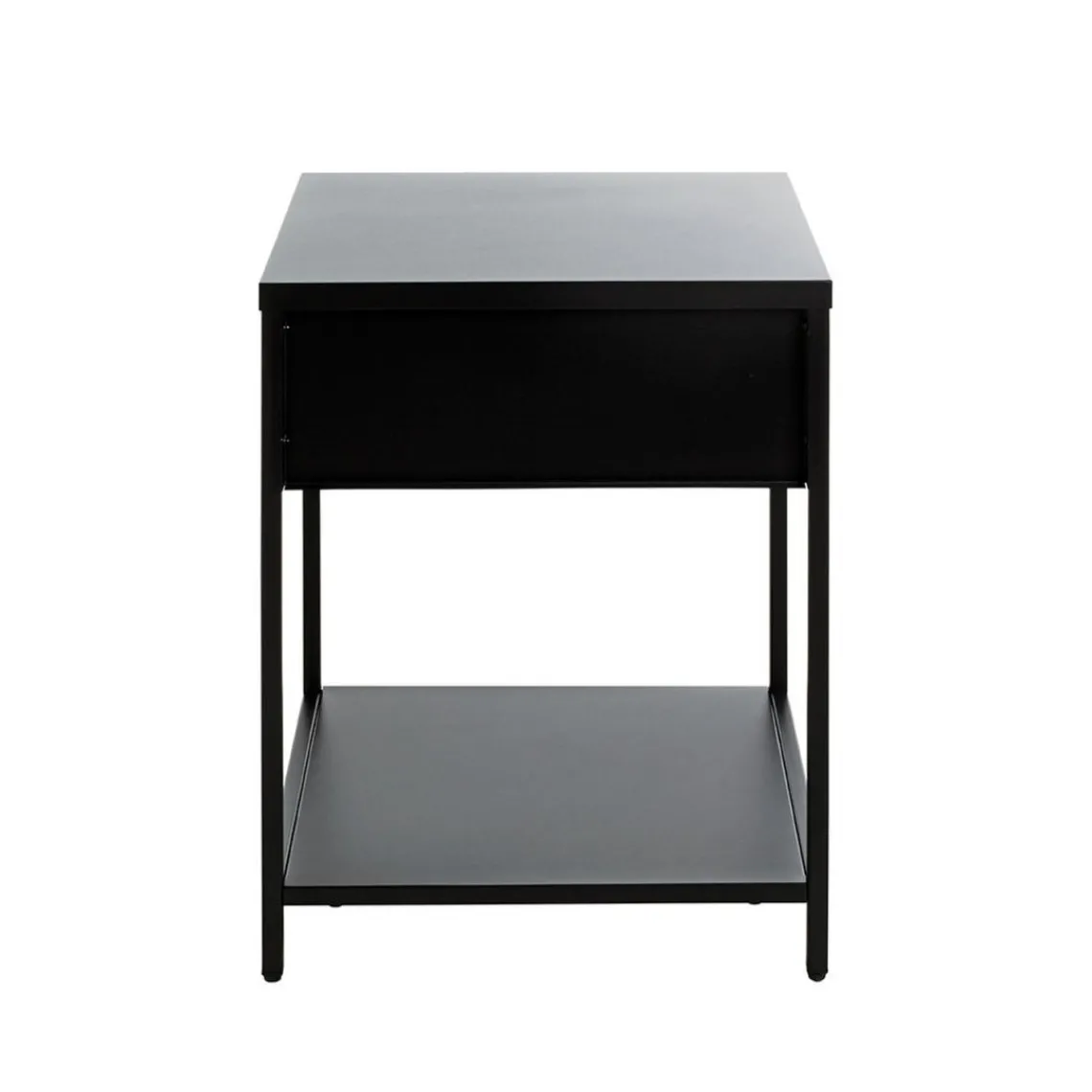 3S. x Home Console en métal avec tablette et tiroir Outlet