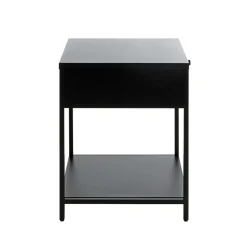 3S. x Home Console en métal avec tablette et tiroir Outlet