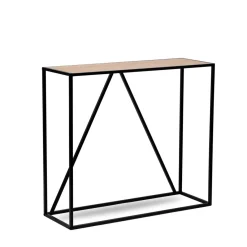 3S. x Home Console en métal et en bois Style Industriel Marron Online