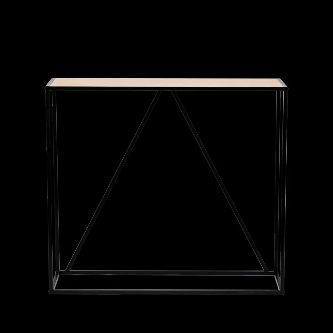 3S. x Home Console en métal et en bois Style Industriel Marron Online