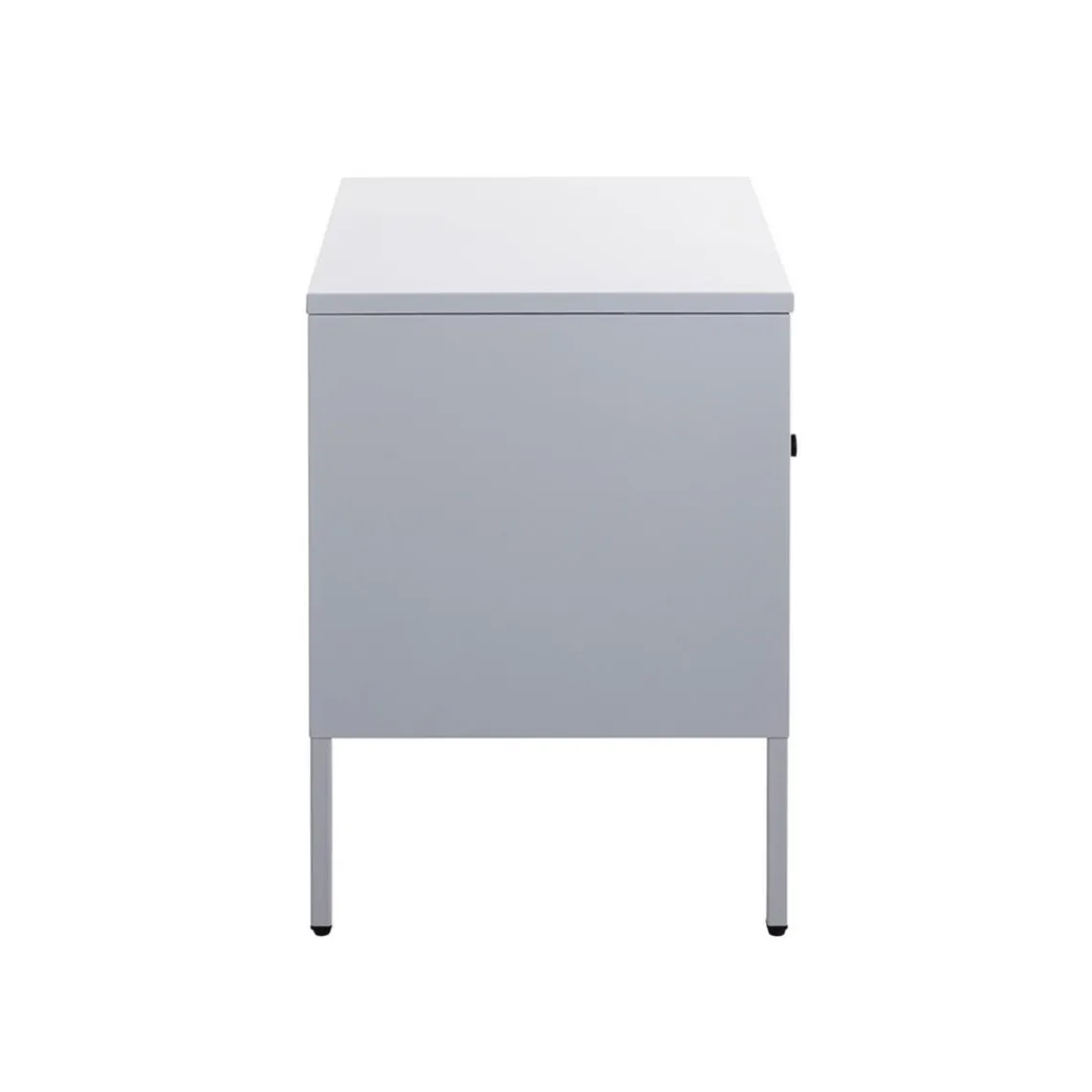 3S. x Home Console en métal tablette et tiroir gris Clearance