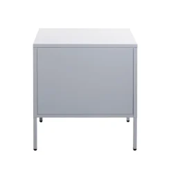 3S. x Home Console en métal tablette et tiroir gris Clearance