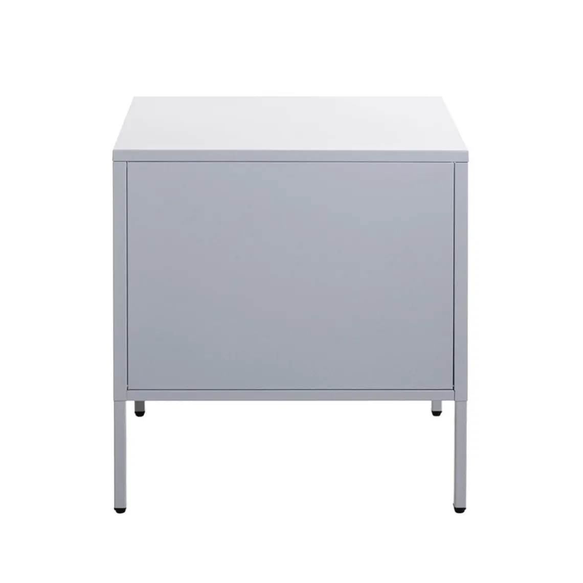 3S. x Home Console en métal tablette et tiroir gris Clearance