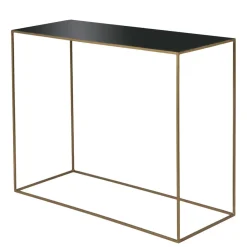 3S. x Home Console Métal Gris Bleu OLIA Sale