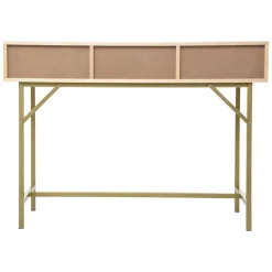 3S. x Home Console RAYO 3 Tiroirs Cannage Discount