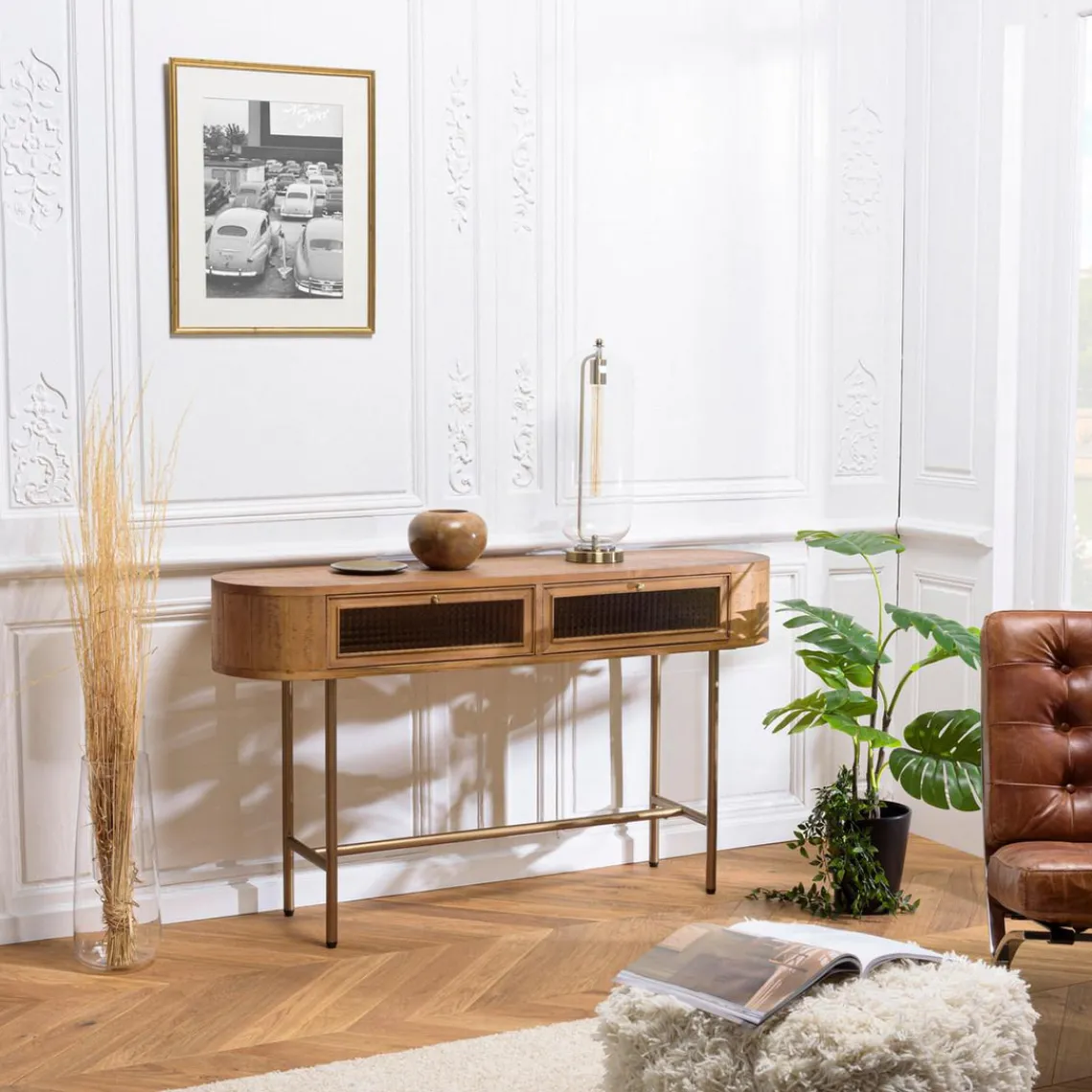 Macabane Console YSEULT 2 tiroirs Outlet