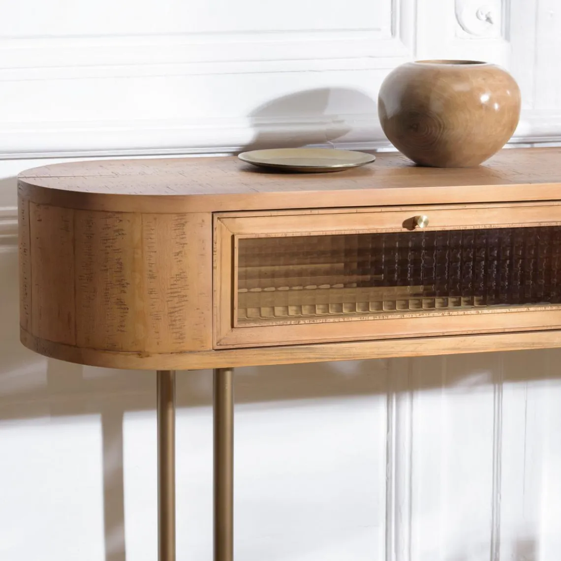 Macabane Console YSEULT 2 tiroirs Outlet