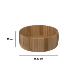 3S. x Home Corbeille à fruit 30 cm en bambou Clearance