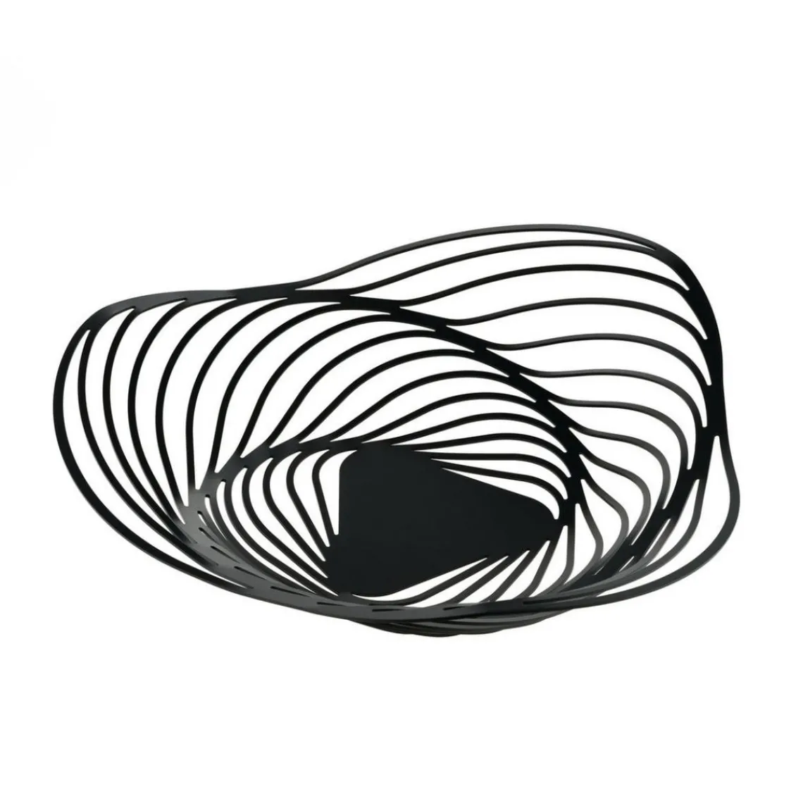 Alessi Corbeille à Fruit TRINITY en Acier Argenté Sale