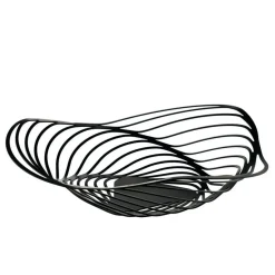 Alessi Corbeille à Fruit TRINITY en Acier Argenté Sale