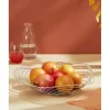 Alessi Corbeille à fruits argentée en acier Elvira Sale