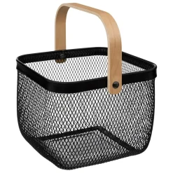 3S. x Home Corbeille carré avec anse New