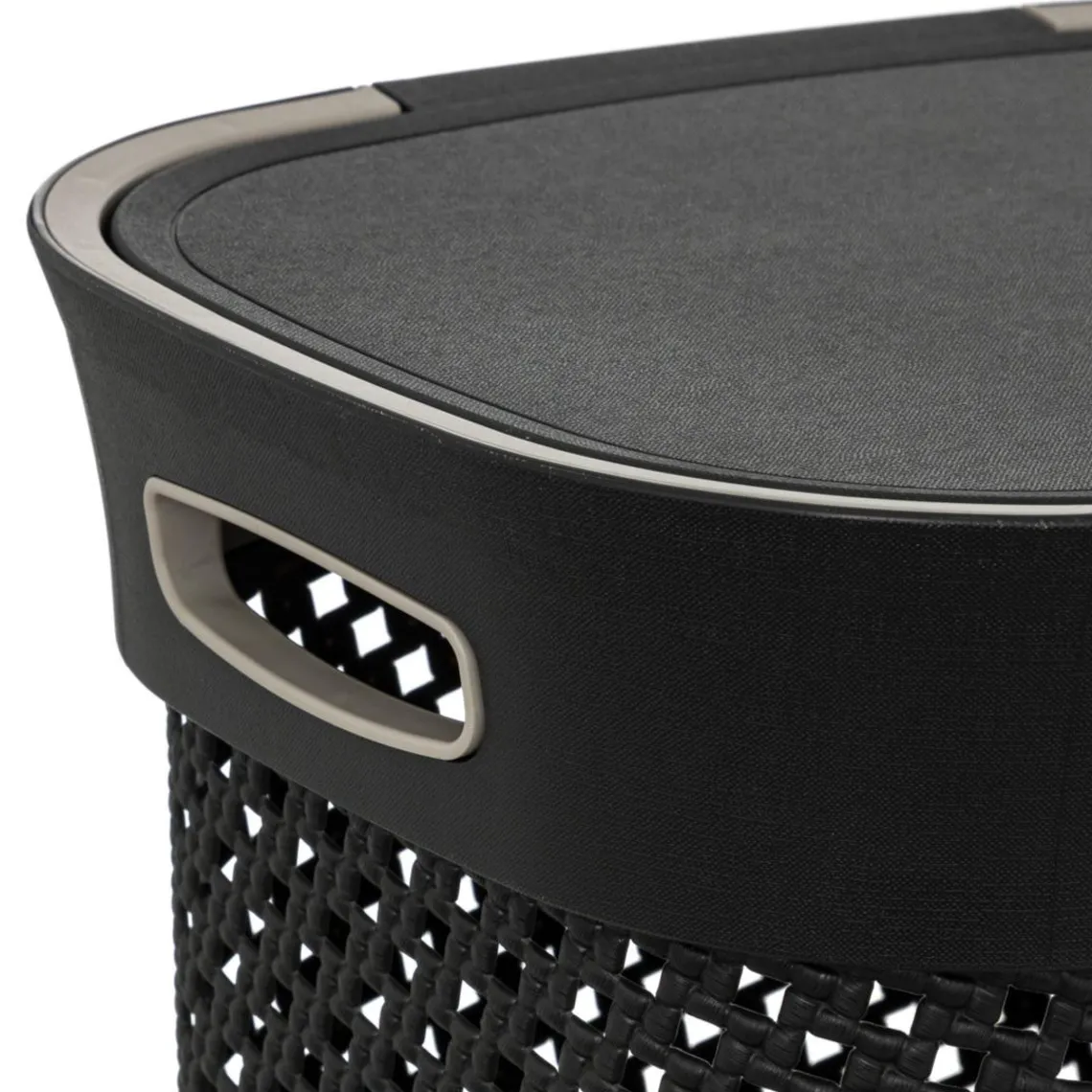 3S. x Home Corbeille 60L gris anthracite Clearance