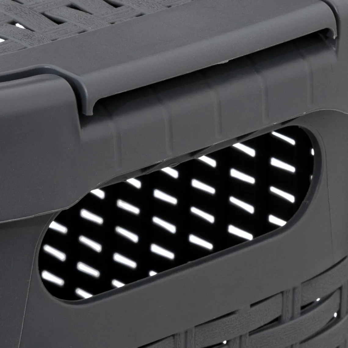 3S. x Home Corbeille Slim 40L Gris BETON/Rotin Outlet