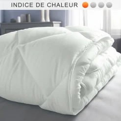 Selenia Couette bébé microfibre synthétique 200 gm2 traitée Sanitized® anti-acariens - Blanc Best