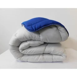 Selenia Couette Bicolore en Polyester Bleu