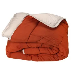 Toison d’or Couette chaude bicolore COCOON gingembre/galet Sale