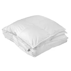 Toison d’or Couette Chaude Castor en coton blanche Discount