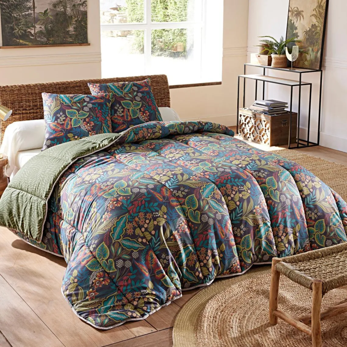Becquet Couette Chaude 400g FOREST Verte Discount