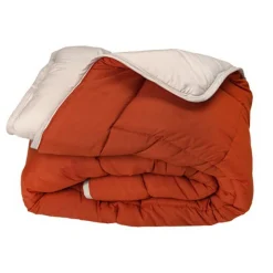 Toison d’or Couette légère bicolore COCOON gingembre/galet Clearance