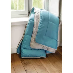 Toison d’or Couette légère bicolore COCOON lac/galet Hot