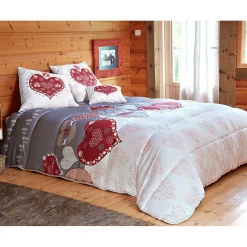 Becquet Couette Réversible rouge