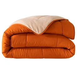 Becquet Couette 200x200 HEBE 400 g/m² orange en polyester Best