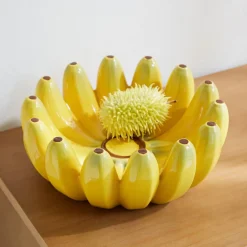 Becquet Coupe à fruits bananes céramique NANABA Online