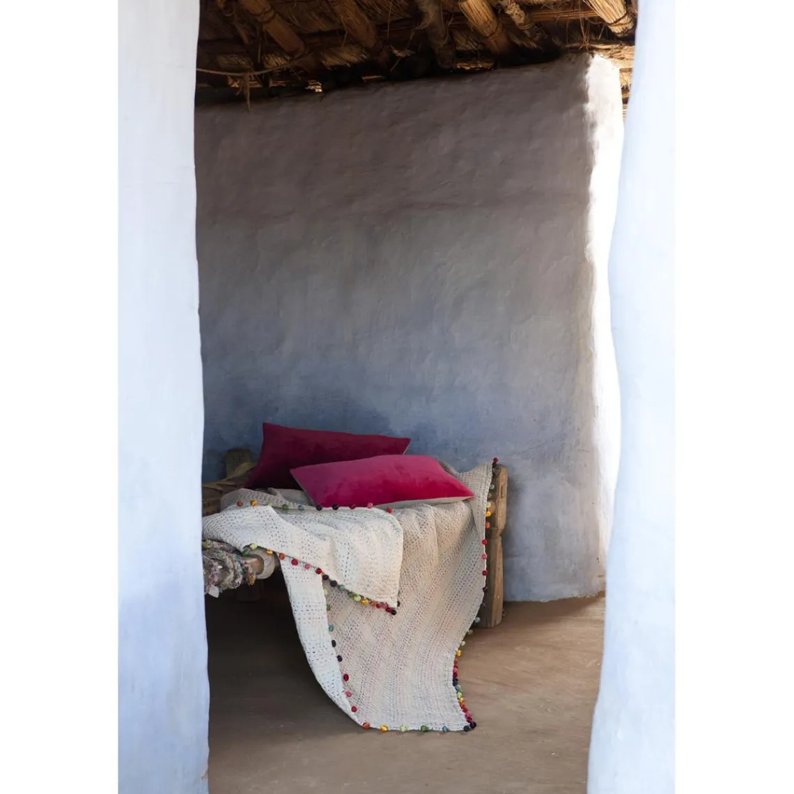 Maison Vivaraise Courtepointe Gastounet multico 180 x 180