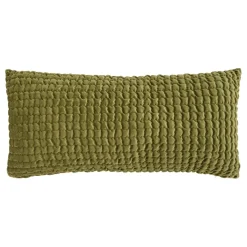 3S. x Home Coussin Bellissima 75x35cm - vert Kaki New