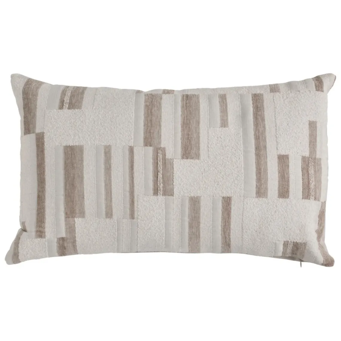 3S. x Home Coussin Calix 50x30cm - beige lin Discount